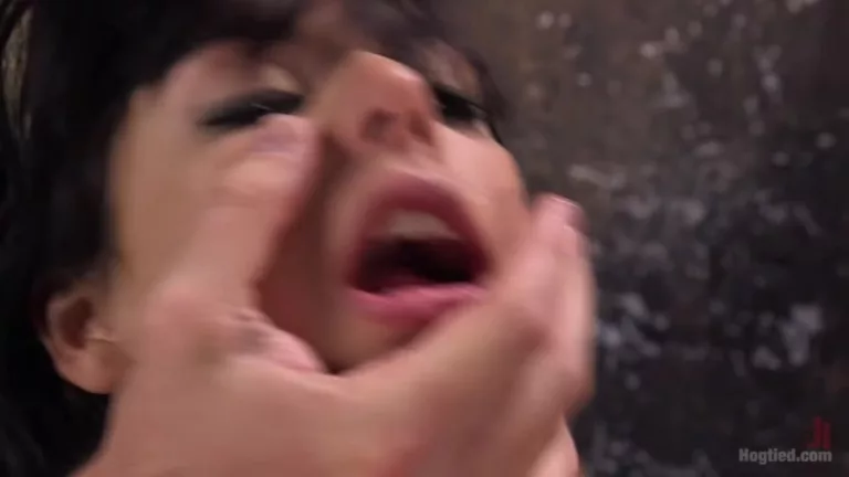19 Year Old Slut in Devastating Bondage and Tormented!! (Hogtied)