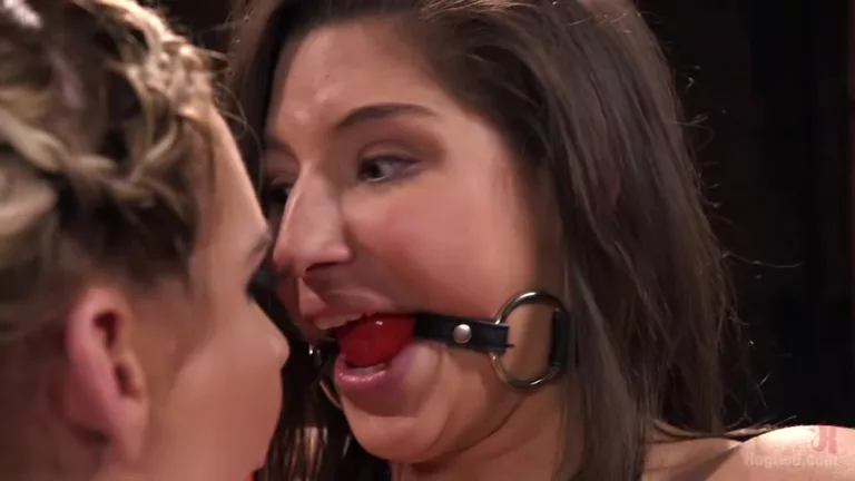 Phoenix Marie and Abella Danger Helpless in Bondage, Tormented and Made to Cum!! (Hogtied)