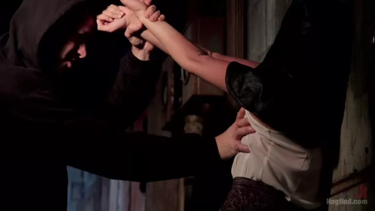 Wrong Place at the Wrong Time: Dark Dungeon (Hogtied)