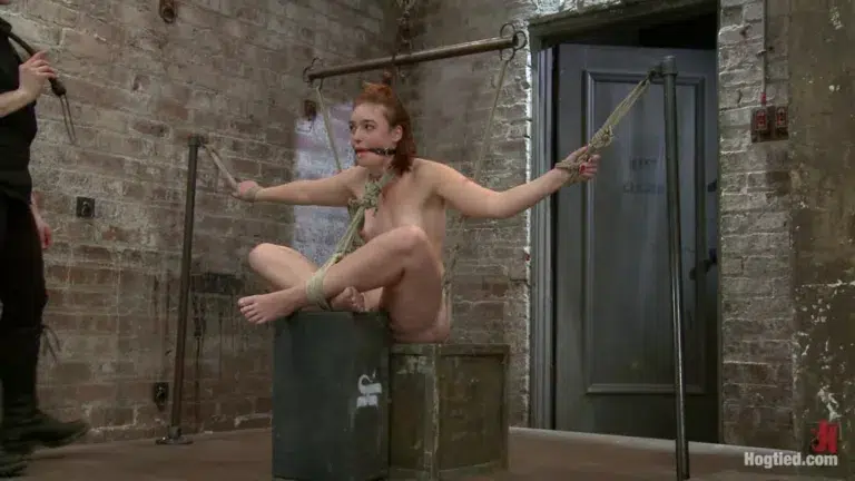 Jodi Taylor: Eager Slut Elaborately Bound, Caned, Zapped and Fucked! (Hogtied)