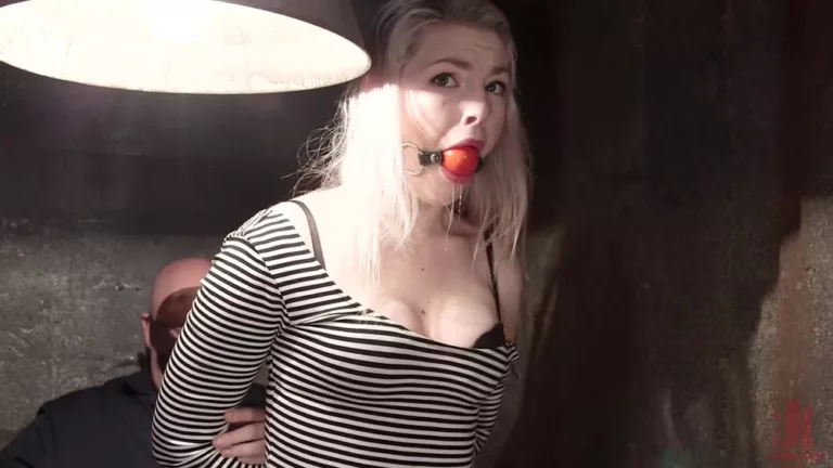Adorable Slut Ella Nova Gets Fucked up by Sergeant Major (Hogtied)