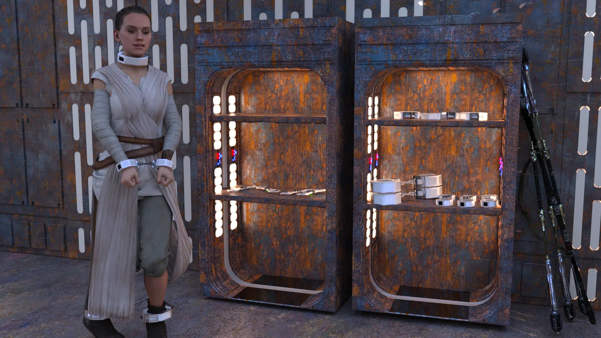 Handcuffed Rey (Defaultusername)