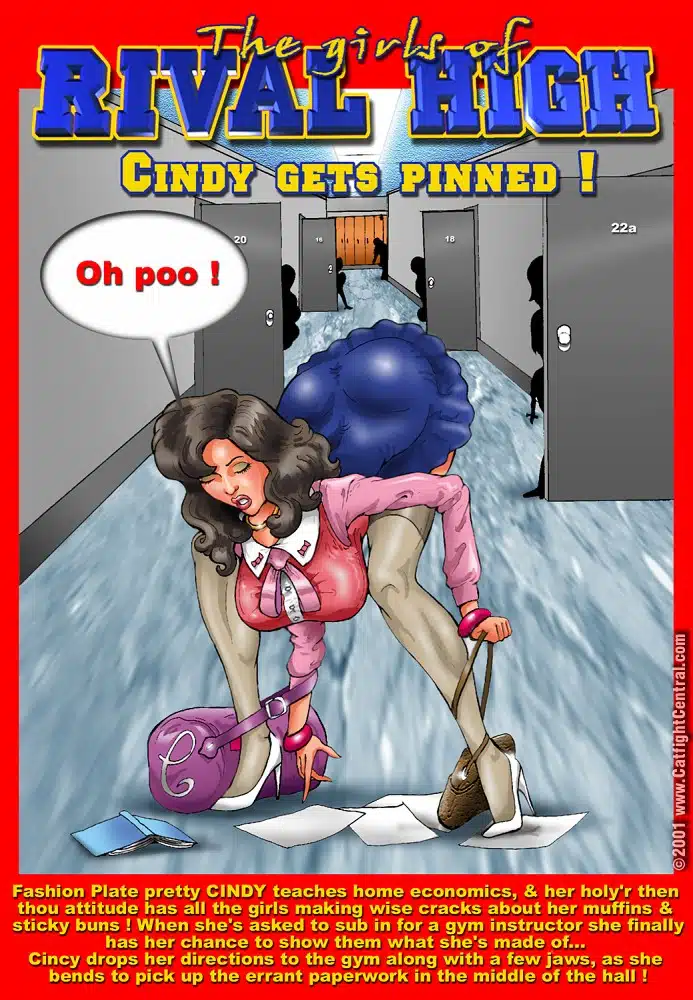 The Girls Of Rival High – Cindy Gets Pinned (Smudge)