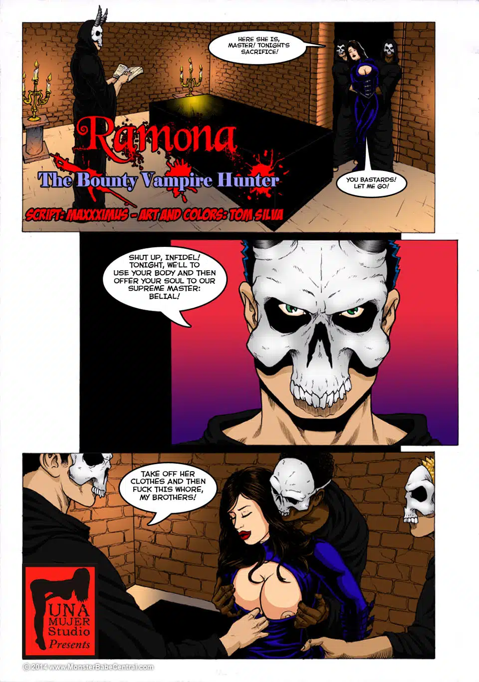 Ramona – The Bounty Vampire Hunter 1-4 (Tom Silva)