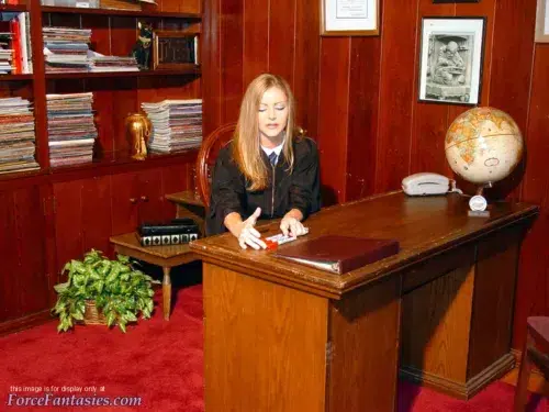 Female Judge Raped by Lawyer (Force Fantasies)