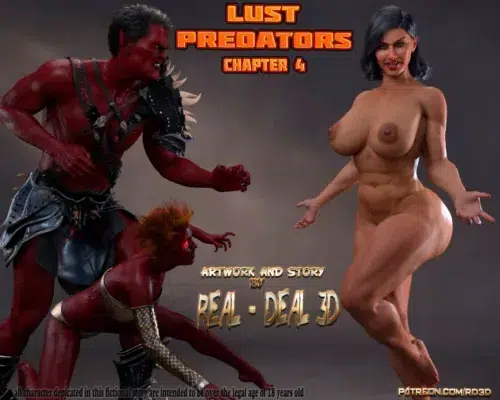 Lust Predators #4 (Real-Deal 3D)