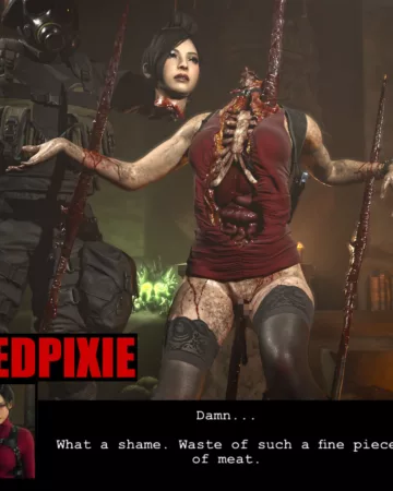 Ada Wong in Ritual Sacrifice (Red Pixie)