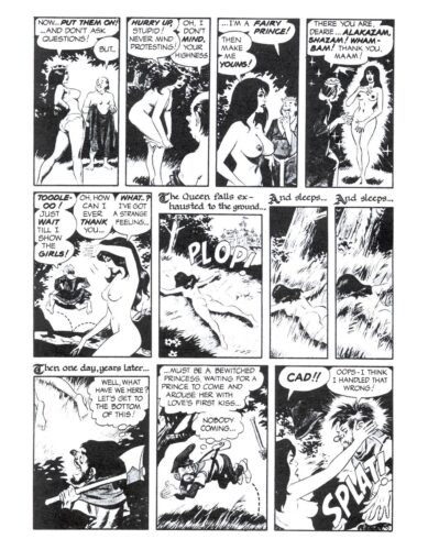 Slipping Beauty (Wallace Wood)